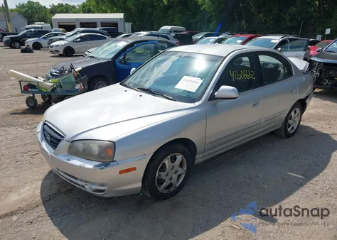 2005 Hyundai Elantra Gls/Gt from USA, damaged, VIN KMHDN46D15U096284